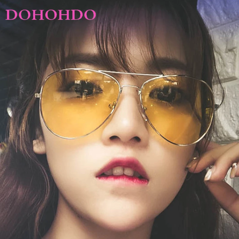 

Vintage Luxury Brand Designer Metal Oversized Pilot Punk Sunglasses Women Men Driving Traveling Fishing Eyeglasses UV400 Очк
