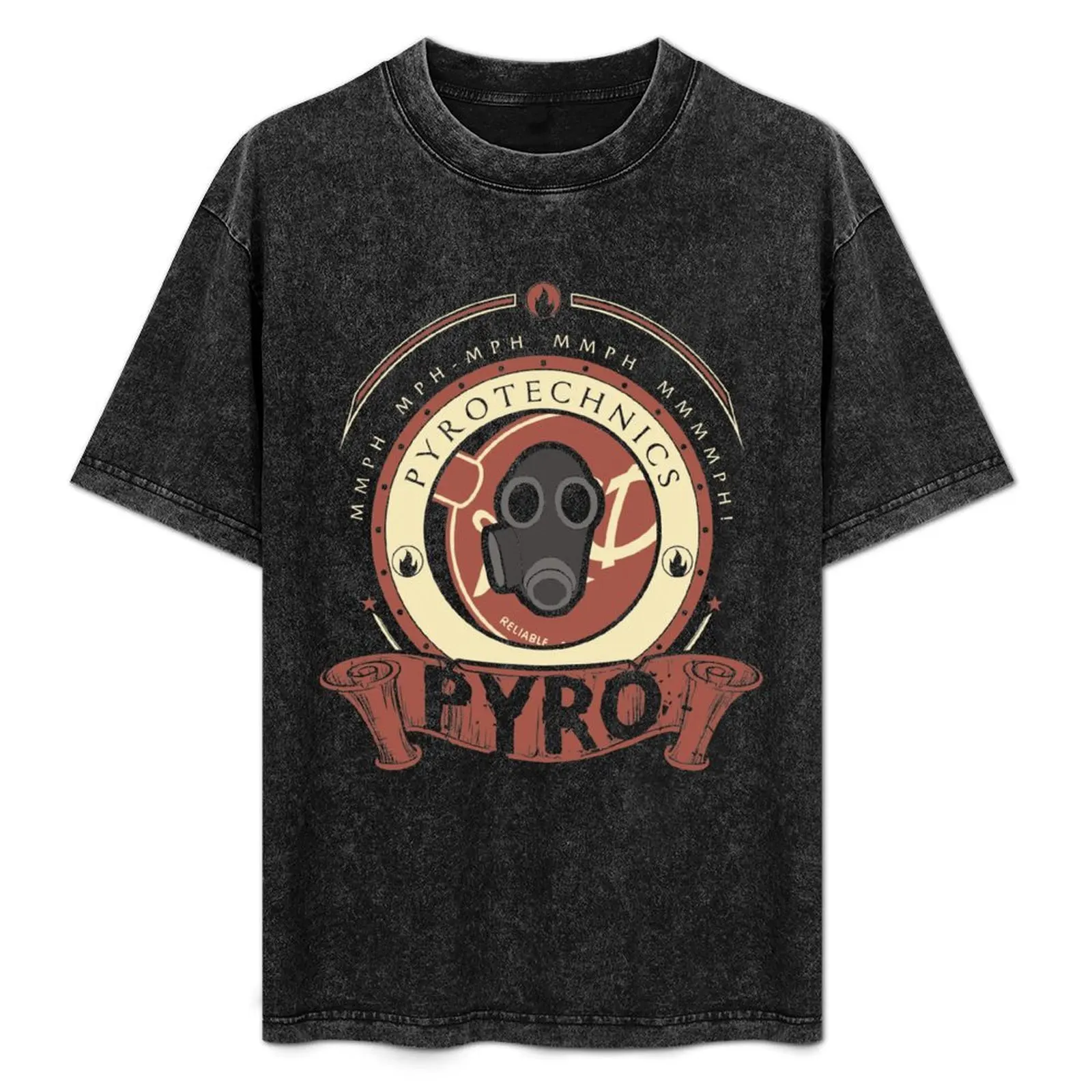 

Pyro - Red Team T-Shirt Work Style Casual T-Shirt