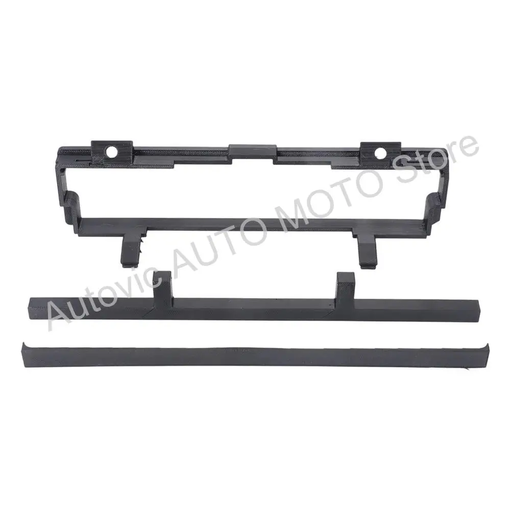 Für BMW 3er E46 2DIN Radio-Einbausatz Kompletter Adapter Halterung Abdeckung für 16:9 Navigation – Detail 2