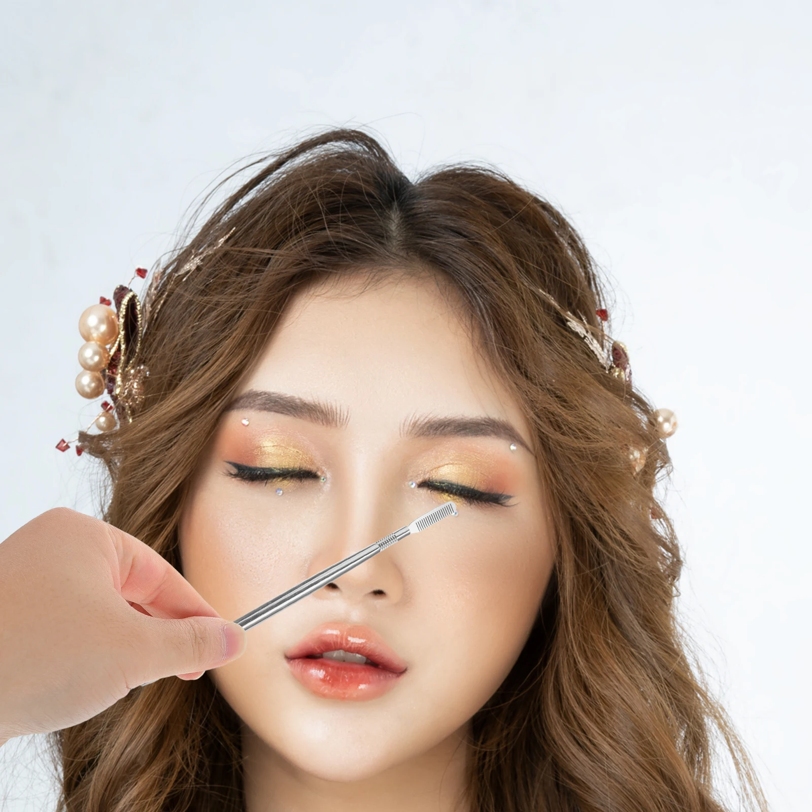

Precision Separator Tool Stainless Steel Eyelash Grafting Stick Lift Rod For Extensions Curling Salon Supplies Lightweight