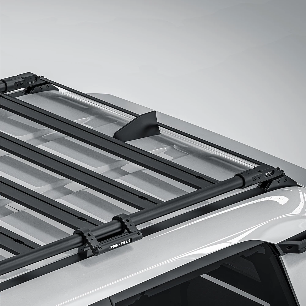 IRURI Roof Cargo Platform,Aviation Aluminum Alloy,Direct Bolt-On Installation,High Load Capacity,for Toyota LC250 & Lexus GX550