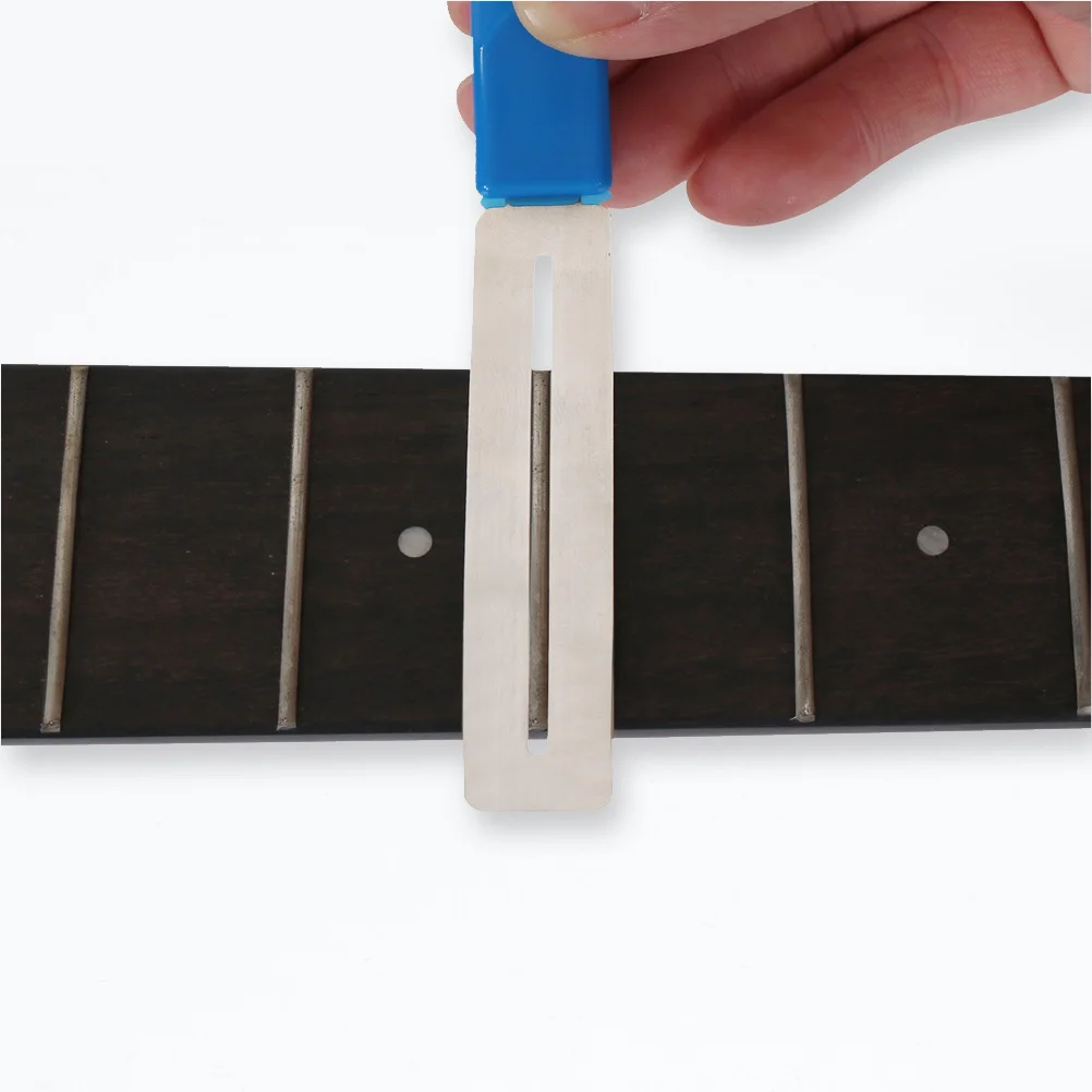

3Pcs Guitar Repair Maintenance Kit Stainless Steel Fretboard Protector Polishing Luthier Tool Fret Guards Bass Accessories