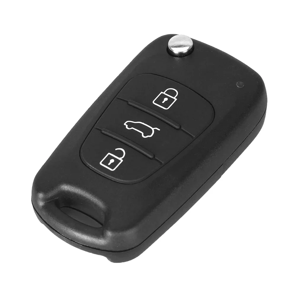 KEYYOU nuovo 3 pulsanti Flip Shell chiave remota per Hyundai I30 IX35 Kia K2 K5 custodia chiave remota pieghevole