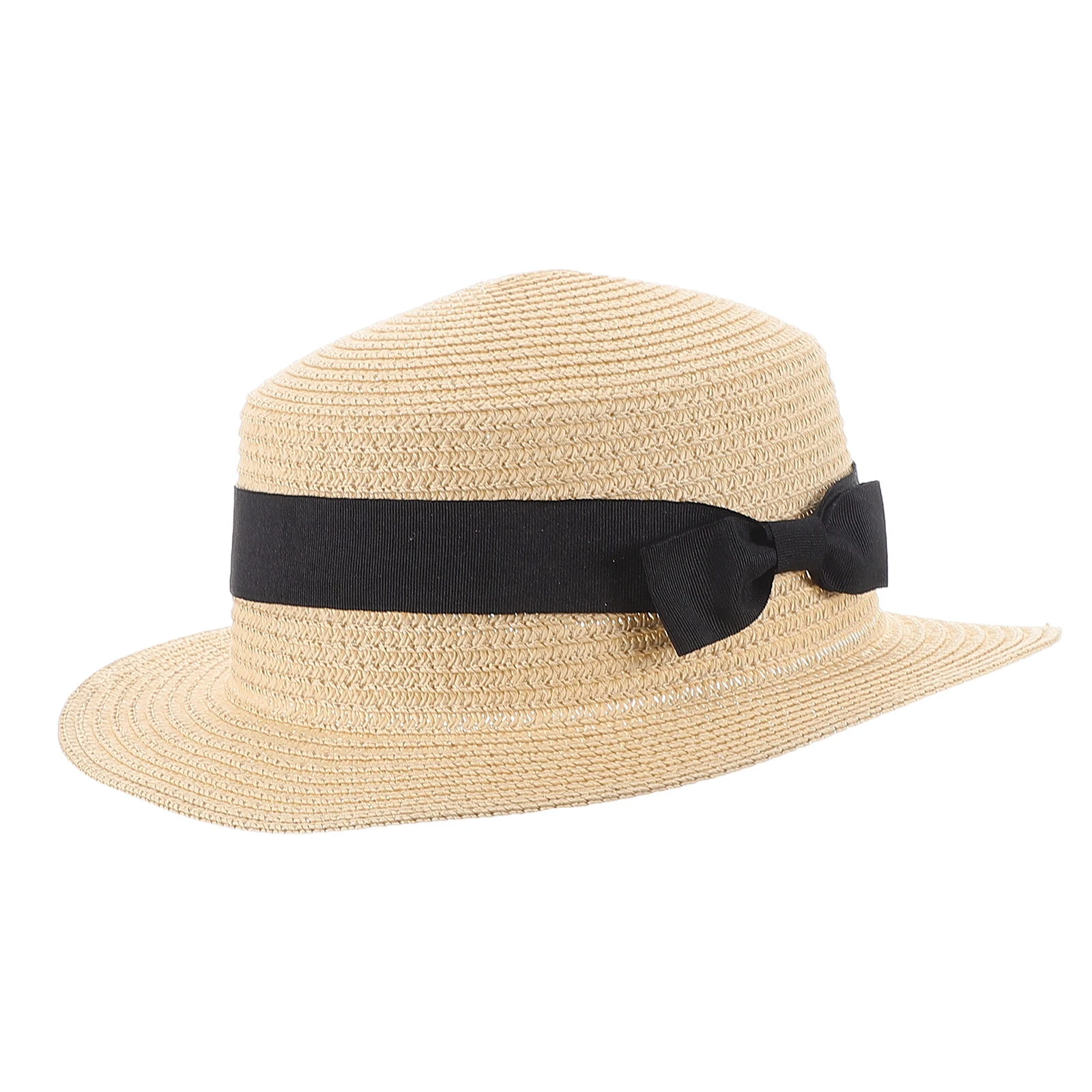 

Straw Sun Hat Women Summer Beach Bucket Hats Lightweight Foldable Gardening Sun Shade Wide Brim Boater Ocean Straw Hawaiian