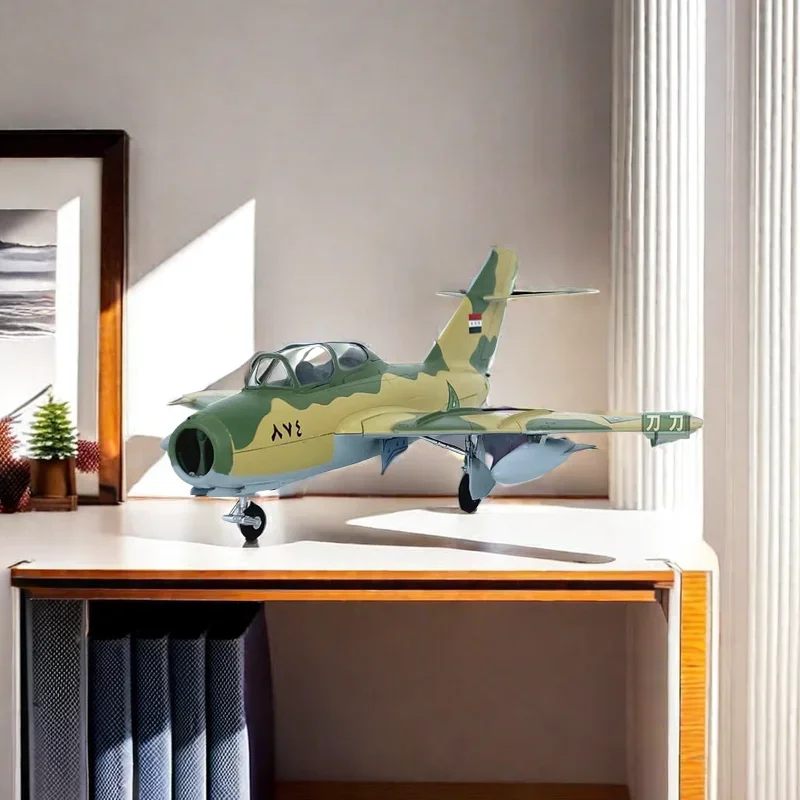 

2024 New 1:72 Scale MIG-15 Fighter Plastic Finished Aircraft Simulation Model Toy Static Decoration Souvenir Gifts for Adult Boy