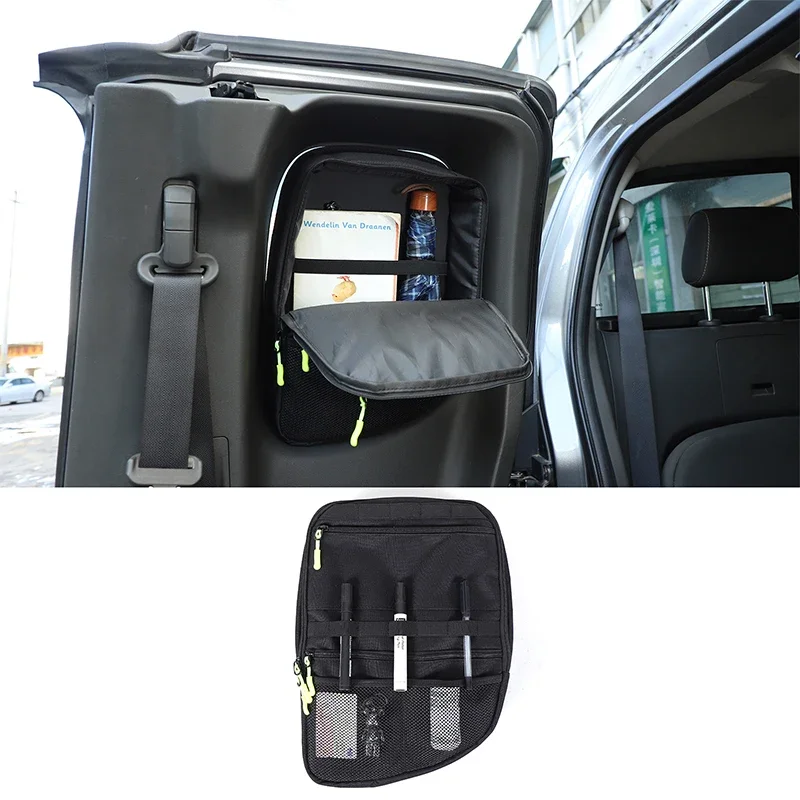 

For Nissan Frontier 2 Door Version 2018-2021 Car Rear Door Side Window Bag Multifunctional Storage Bag Oxford Cloth Accessories