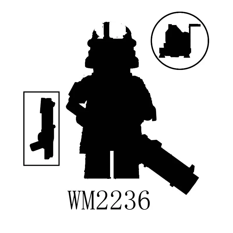 Film and Television Series Building Blocks Toys Enthusiasts Collect Gifts WM2205 WM2206 WM2207 WM2208 WM2209 WM6122 Toys 045