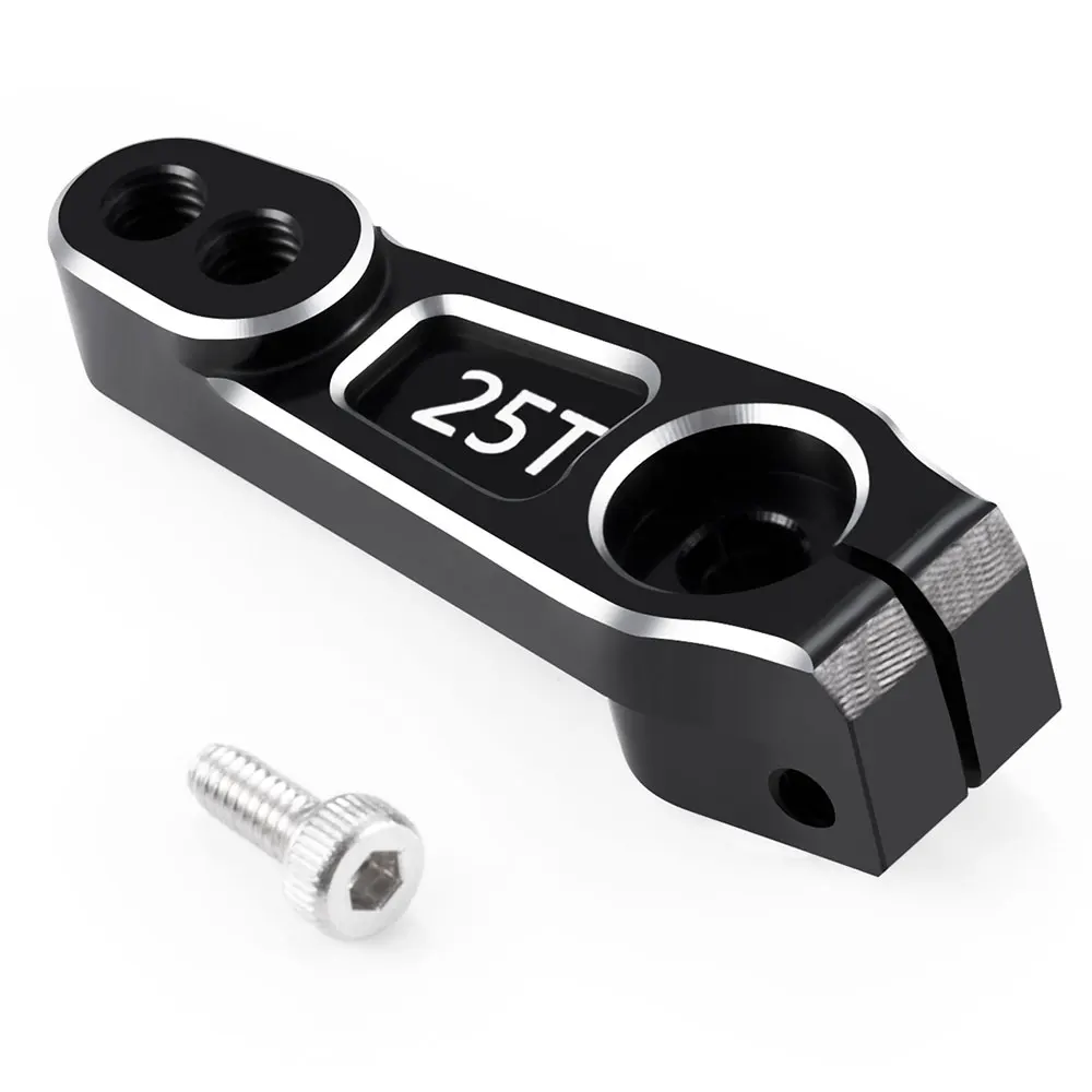 MIBIDAO Aluminium 25T 16.5mm Servo Arm Hoorn voor 1/10 RC Auto Vrachtwagen Helikopter Boot Model Upgrade onderdelen