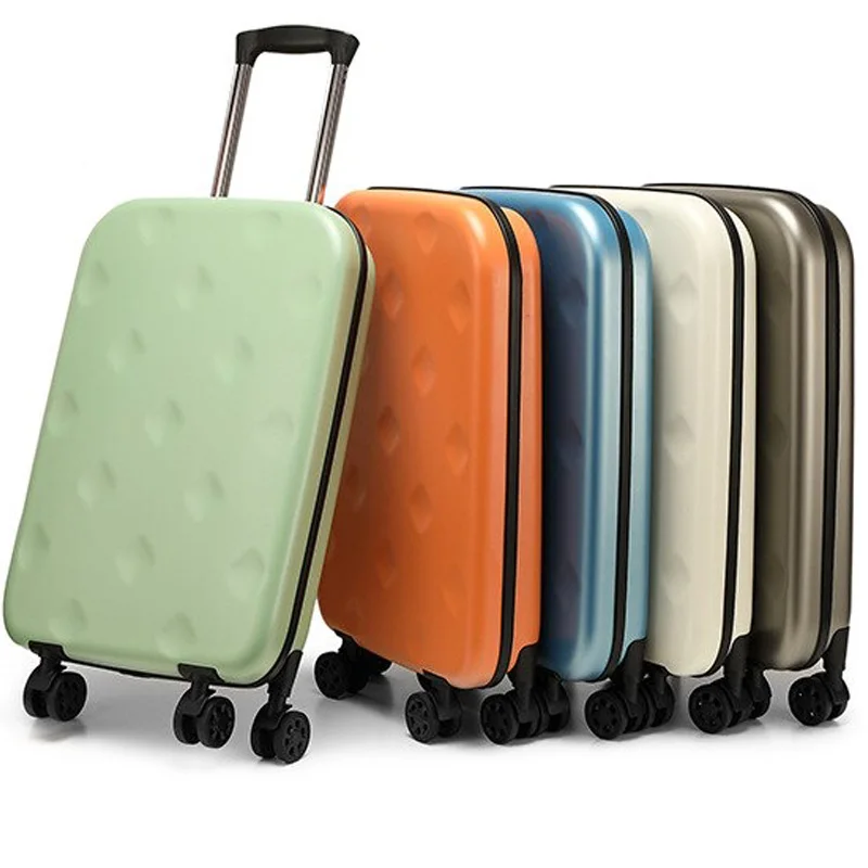 Foldable Rolling Suitcase with 360-Degree Spinner Wheels & Password Lock for Traveling and Storage