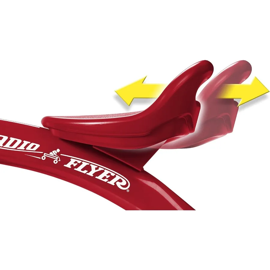 レッドライダー トライク 2.5歳～5歳向け 三輪幼児用自転車 三輪車 屋外乗車用おもちゃ 頑丈なスチールフレーム 調節可能なシート クラシック