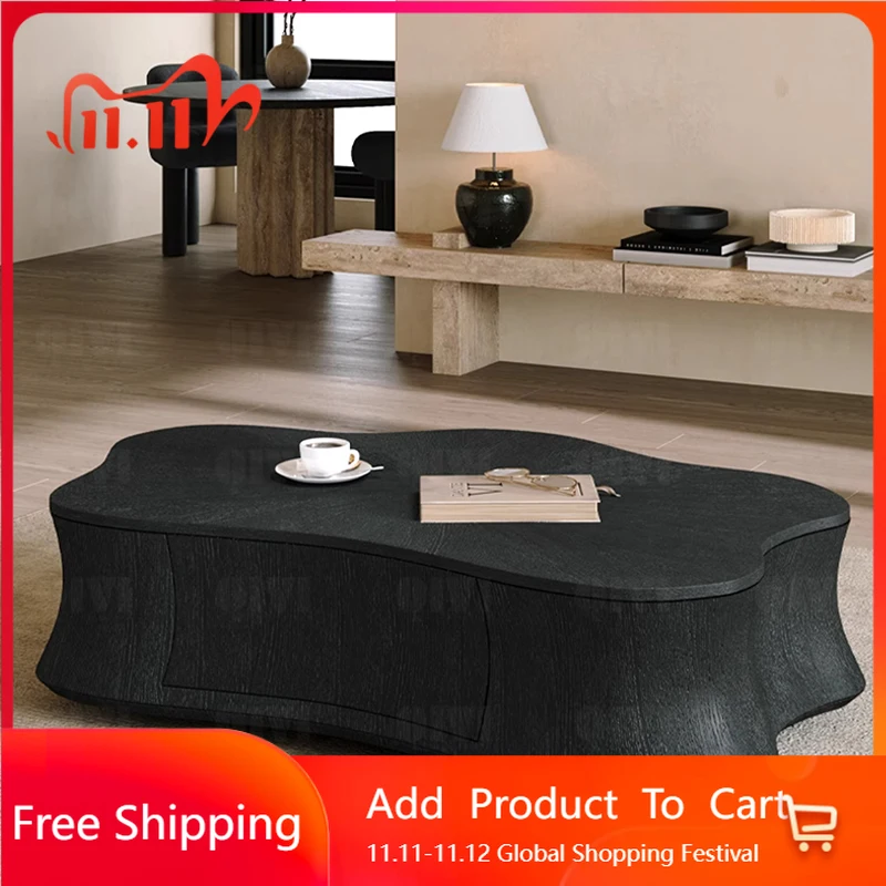 

Эстетический дизайнерский журнальный столик, современное украшение для гостиной, минималистичный журнальный столик, уникальная мебель для хранения, мебель для дома