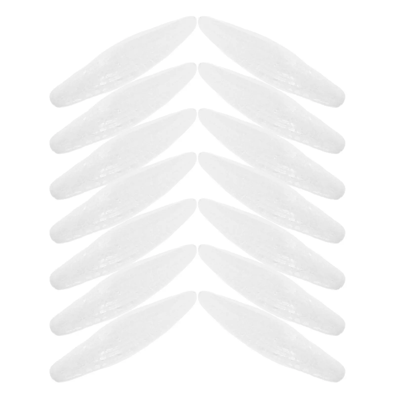 

20Pcs Oval Foam Flower Cores 11.5cm Long Oval Shaped Lightweight DIY Fondant Flower Forming Blocks Clay Crafting Tools