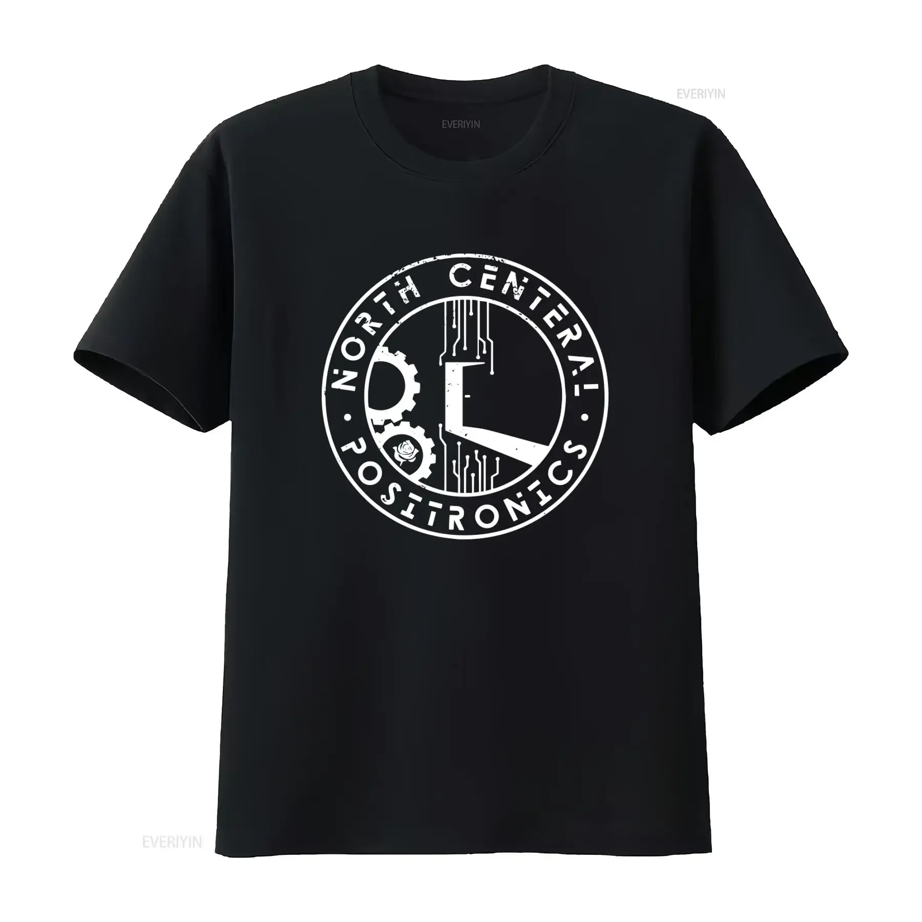 Dark Tower North Central Positronics Sci Fi Fantasy T Shirt for  vintage Washed Soft graphic Breathable Top For Everyday Wear