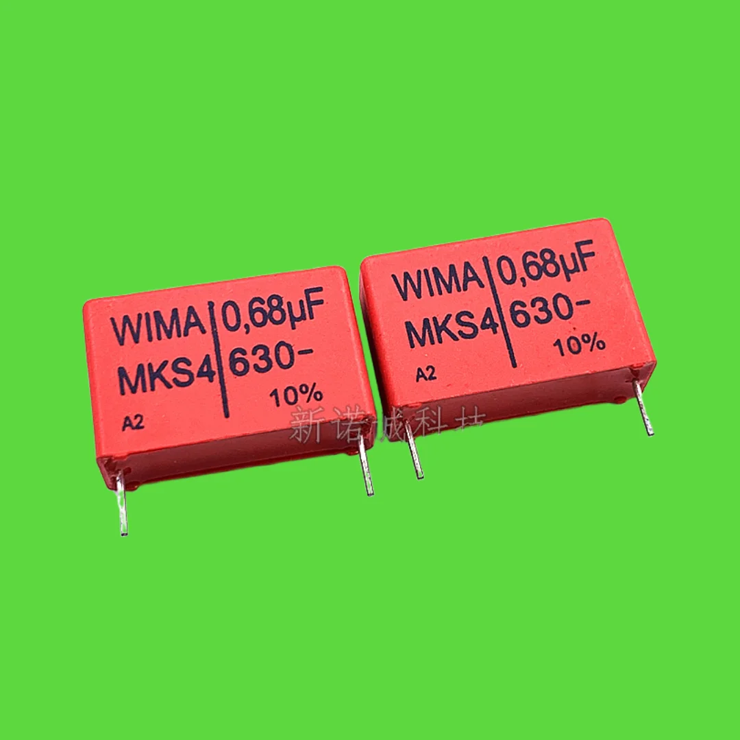 10PCS/ 630V 684 0.68UF 630V 680nF MKS4 Foot Distance 27.5mm