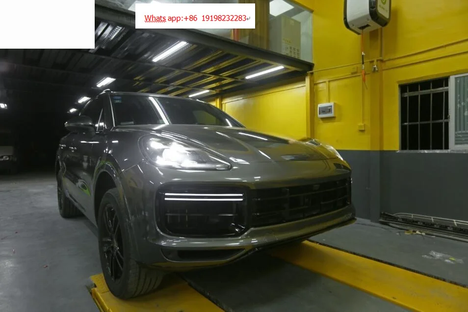 KM  for 2018-up Cayenne Coupe 9YA 9YB Upgrade Turbo-style Bumper Bodykit Facelift