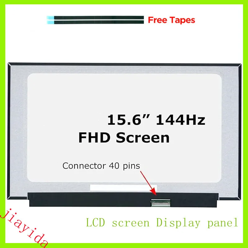 144hz FHD LED LCD Display Screen Panel for Lenovo Legion 5-15ARH05 5-15ARH05H 5-15IMH05 5-15IMH05H 82B5 82B1 82AU 81Y6 82CF