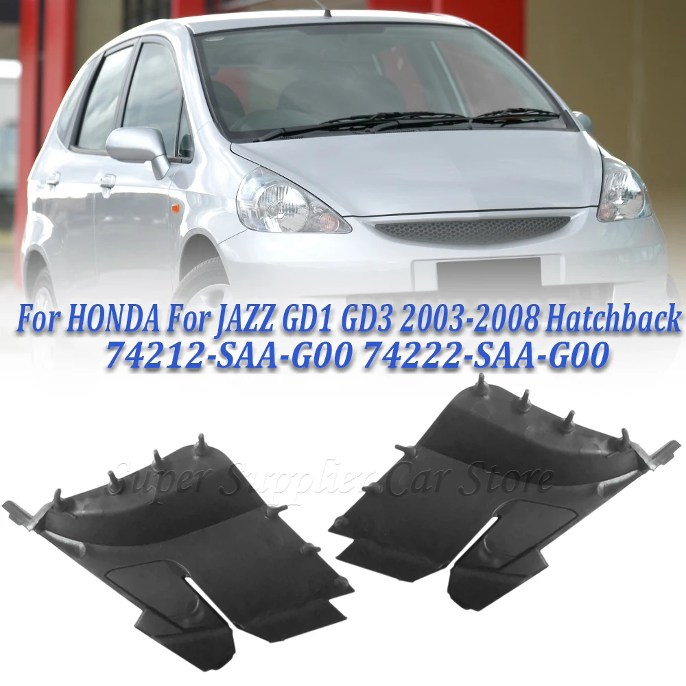 74212-SAA-G00 74222-SAA-G00 For HONDA For JAZZ GD1 GD3 2003-2008 Engine Hood Hinge Cover Hatchback LHD Bonnet Cowl Top Cap