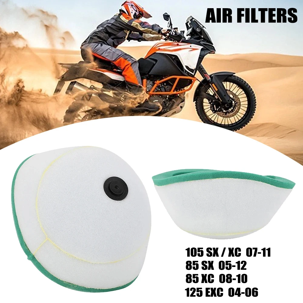 

Двойная пенопластовая губка для очистки воздушного фильтра мотоцикла для KTM SX XC EXC SXS XCW SXF XCF LC4 SMR 85 105 125 200 250 300 400 450 520 525