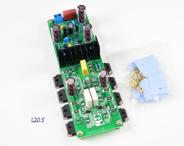 2 PCS LJM HI-END Ultra-low Distortion Sound Amplifier DIY Kits and finished boards for L20.5 Dual Channels Audio Amplifiers