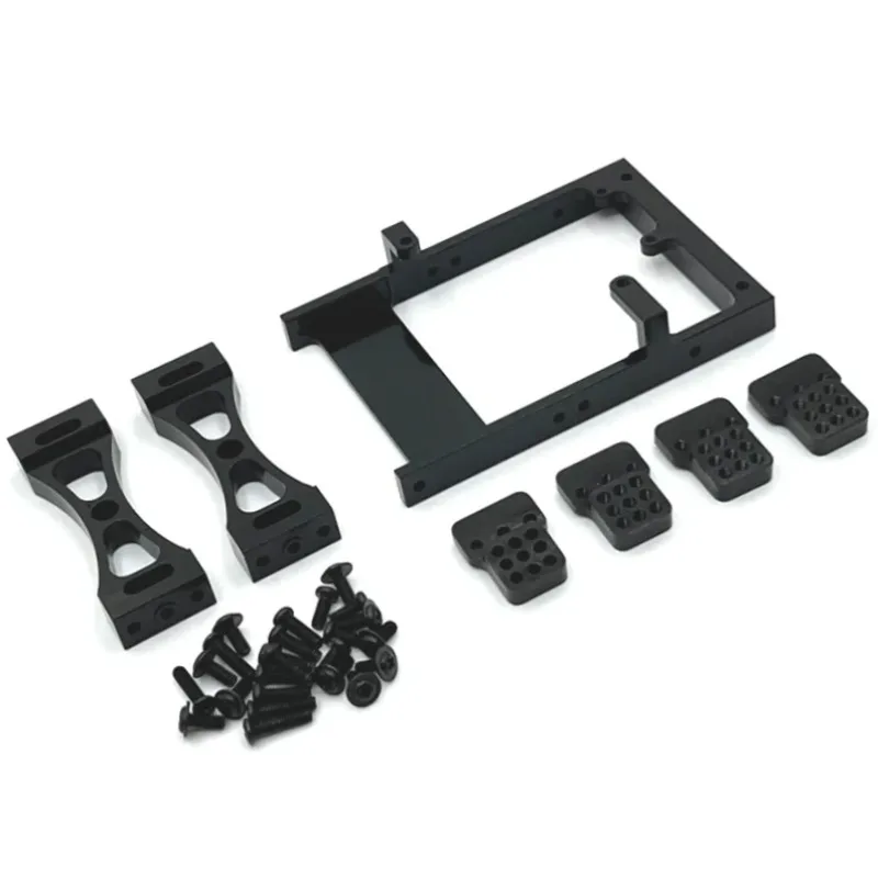 RC Car Parts Metal Upgrade Beam Servo Compartment Suspension Bracket Set Fit For MN 1/12 WPL 1/16 JJRC FY RC Car Accessories