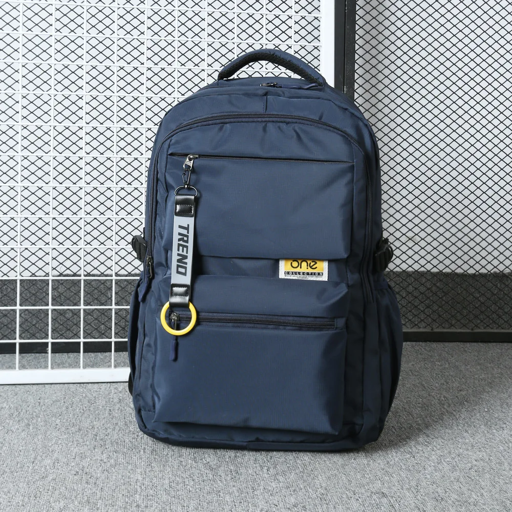 New Casual Travel Men's Bapa Large Capaci Cuter Bag Commuting Bla Double oulder Bag for High School College Stud...