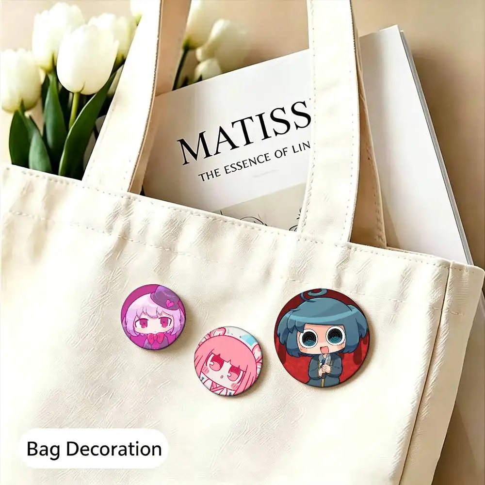 Quirky Creator Pepoyo  Custom Enamel Pin Badges 25mm 32mm 44mm 58mm Backpack Hat Decor Toys Gifts
