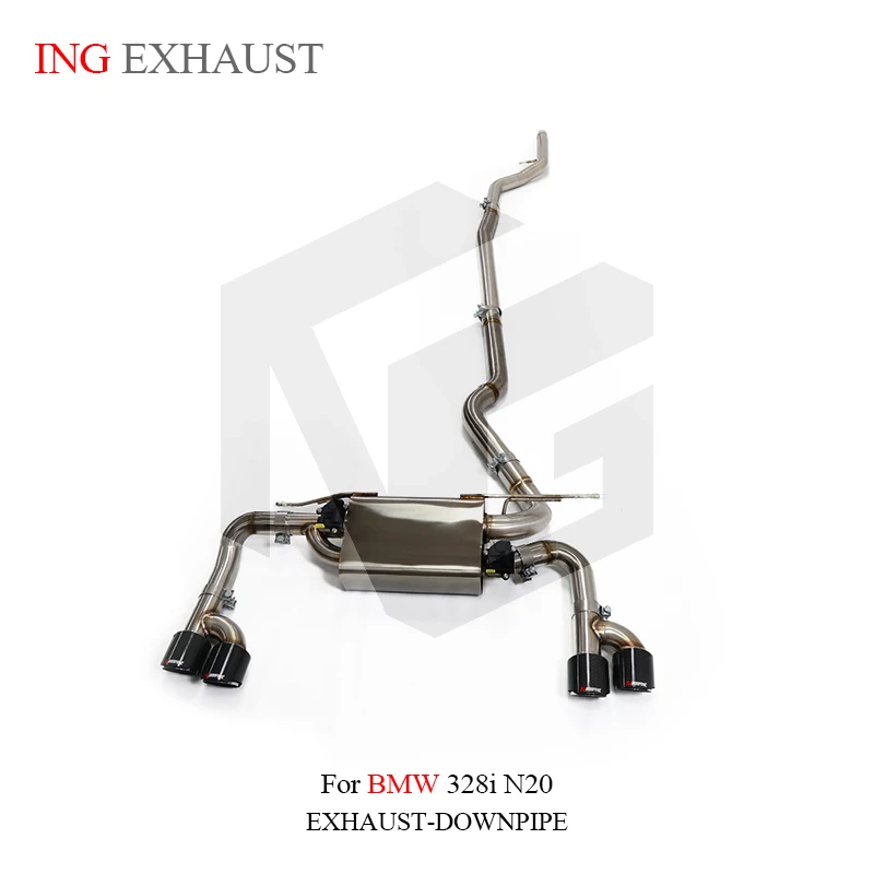 

ING Ss304 Remote Electronic Valve Catback for BMW 328i N20 320i F30 F35 2.0T Exhaust Car Escape Sedans Performance System