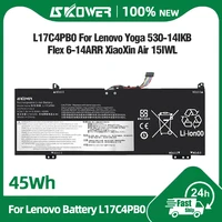 SKOWER batería L17C4PB0 para Lenovo Yoga 530-14IKB Flex 6-14ARR XiaoXin Air 14IKBR 14IWL 15IKBR 15ARR 15IWL IdeaPad 530S-14ARR
