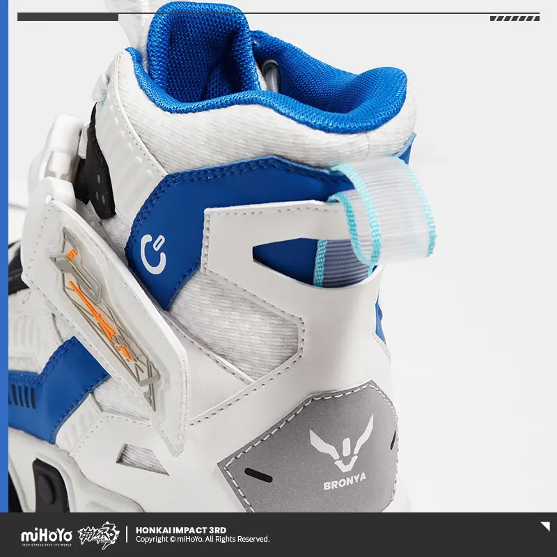 miHoYo Official Bronya Shoe Honkai Impact 3rd Herrscher of Truth Series Sneakers Flat Shoes Clothing Accessory Cosplay Xmas Gift