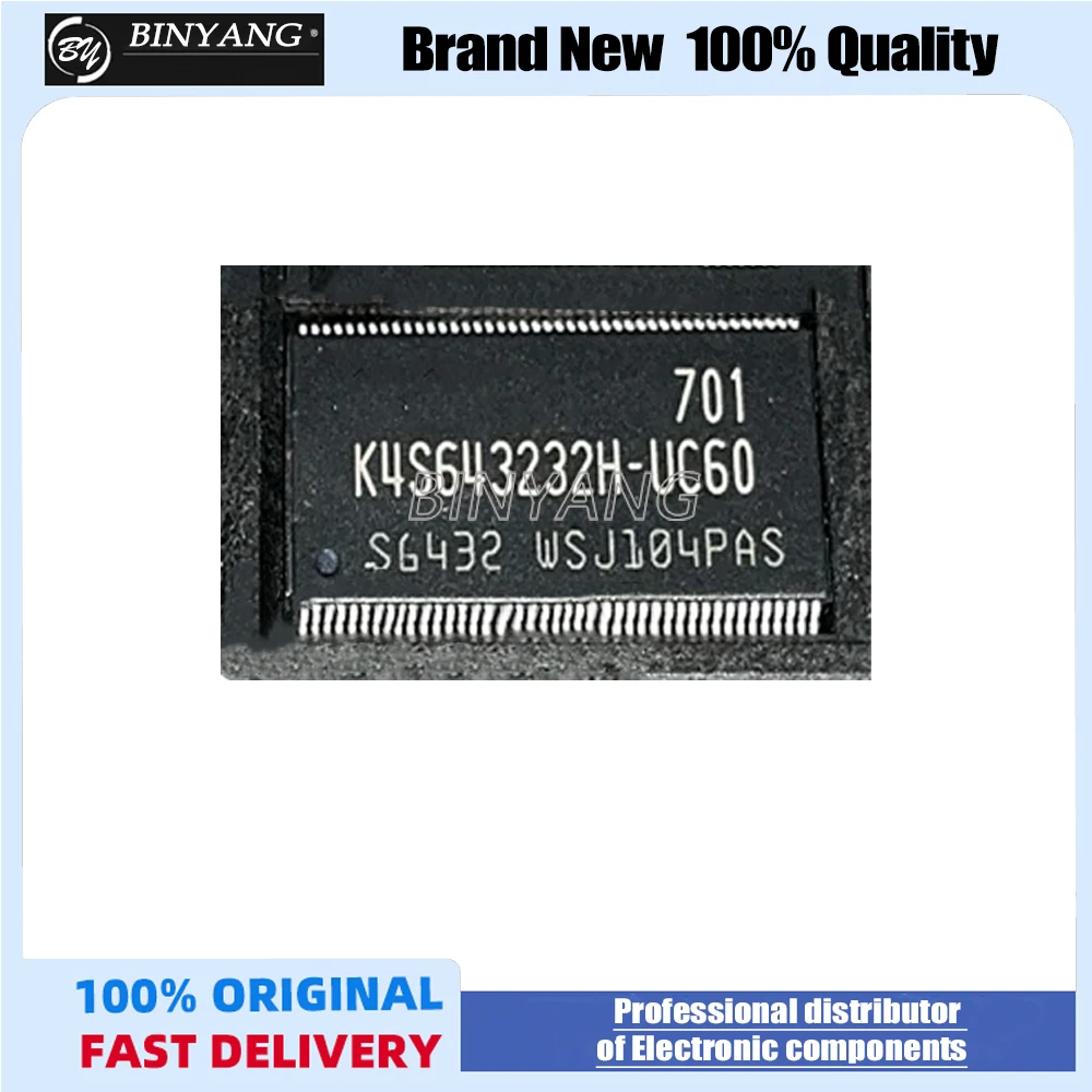Imported original K4S643232H-UC60 package TSOP-86 storage chip