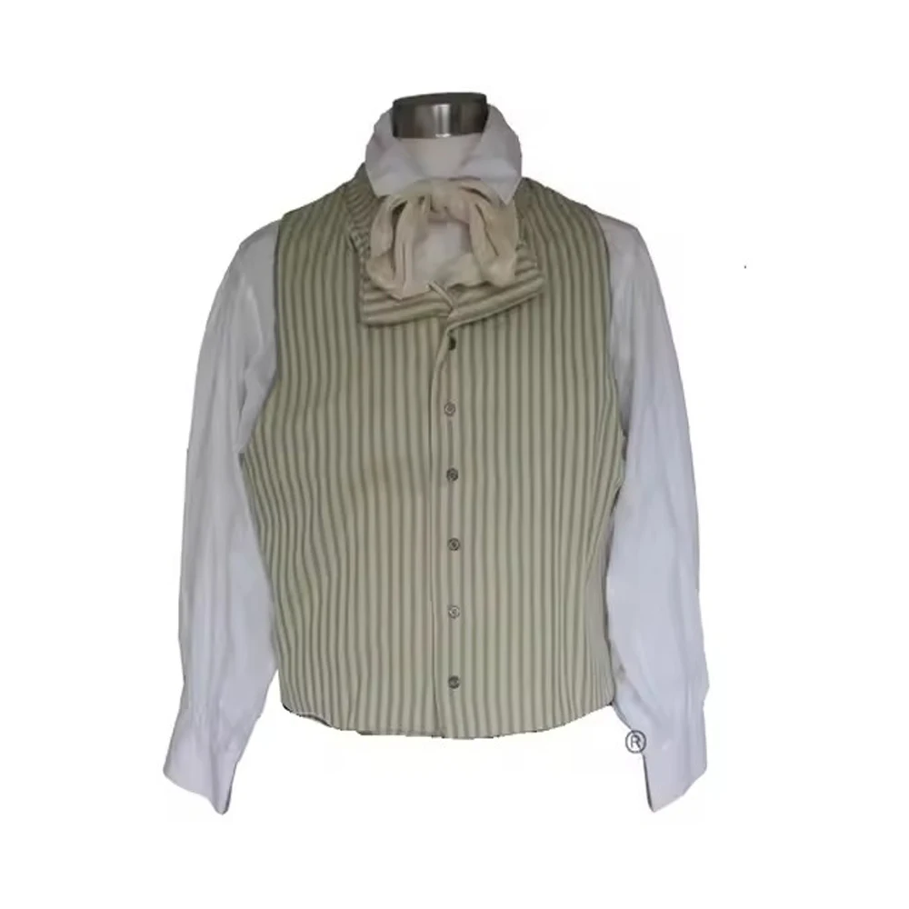 السيد دارسي تأثيري سترة رجل ريجنسي الفيكتوري زي رجل القرون الوسطى جورج الملك ريجنسي سترة