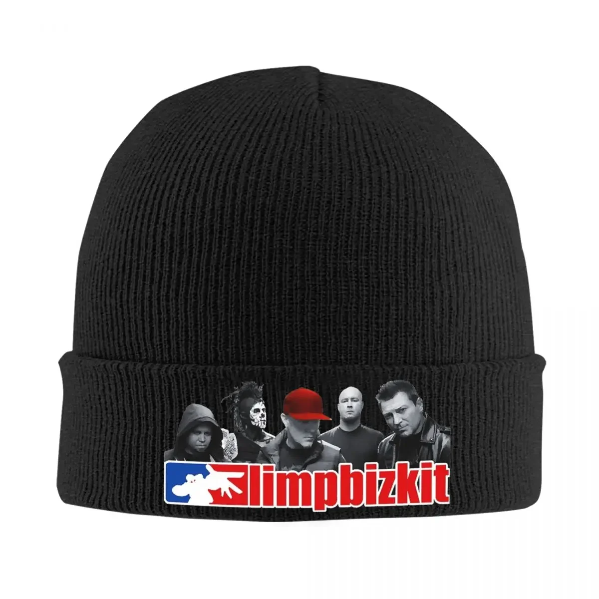 

Вязаная шапка Limp Bizkit Band для женщин и мужчин, шапки, зимняя шапка, акриловая повседневная шапка