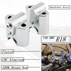 R18 Motorcycle Accessories Bar Risers Heightening CNC Aluminum Alloy Plated Handlebar Riser FOR BMW R18 Classic R 18 2020 2021 N