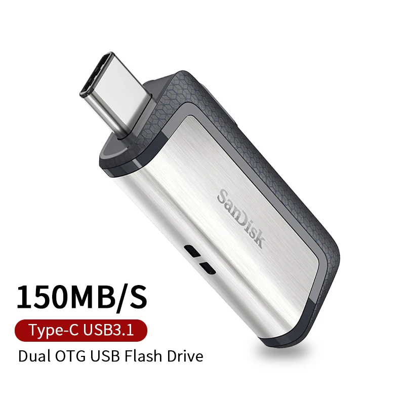 

SanDisk Ultra Dual Drive USB 3.1 Type-C 256 ГБ 128 ГБ 64 ГБ Многофункциональный USB-накопитель SDDDC2 для смартфонов/планшетов/компьютеров