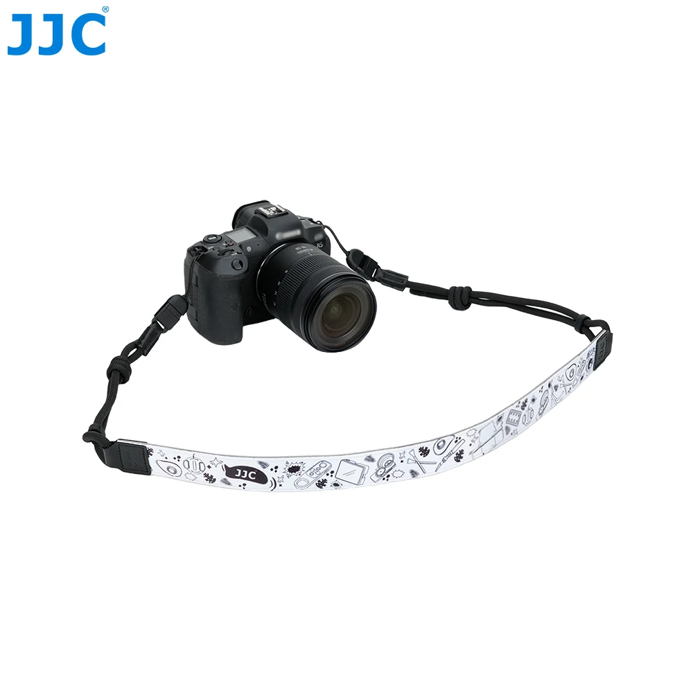 JJC Retro Artistic Camera Neck Strap Adjustable Shoulder Strap for Sony RX10V A7 V A7V A7M5 Fuji X-T30 III X-E5 X-T5 X-T4 X-T50
