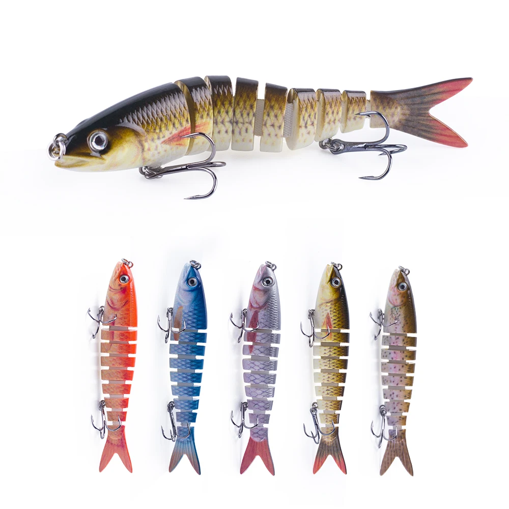Señuelo Multiarticulado Hanlin 9.5cm – Swimbait cebo duro lubina