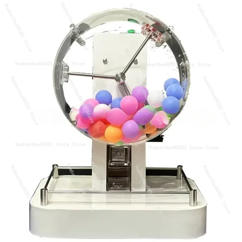 50-100 Ball Electric Automatic Bingo Cage Lucky Game Playing Machine Hot Selling Electric Acrylic Lottery Machine