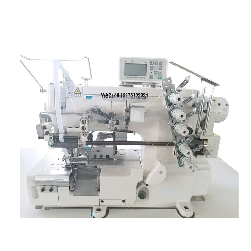 GC500-05CB-TK-DD Direct-drive Interlock Sewing Machine with Cutter Elastic Belt Tension Seam for Lace and Underwear