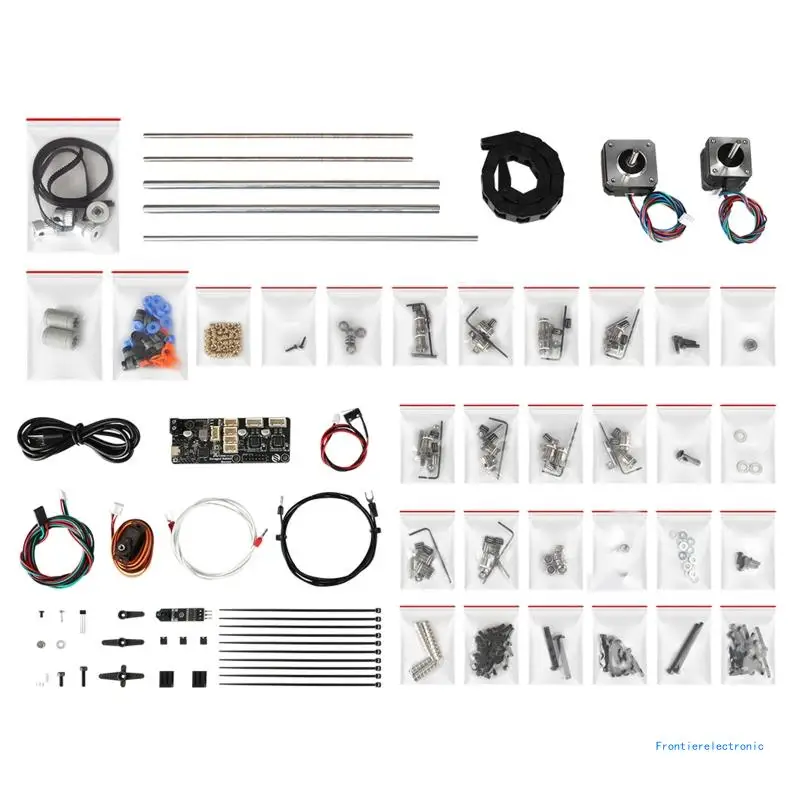 1 Set Enraged Carrot Feeder (ERCF) MMU 9 for Voron V2.4 3D Printer Parts Based on RP2040 MCU ERB Module DropShipping