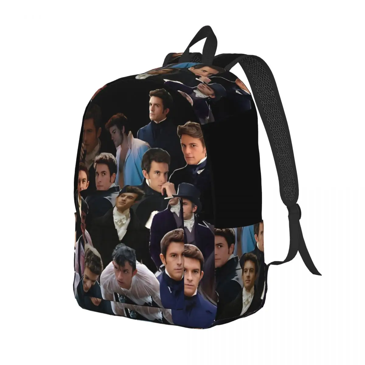 Jonathan Bailey Actor Backpack Elementary High College School Student Comedy Bookbag Teens Daypack Outdoor