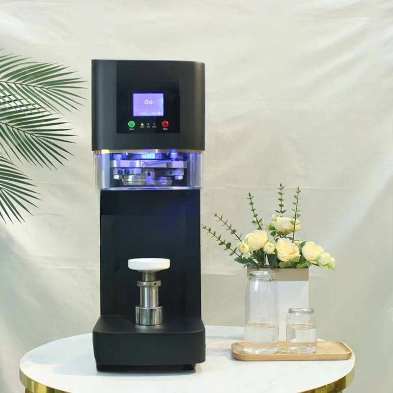 

Автоматическая электрическая коммерческая машина для запечатывания банок, машина для запечатывания газированных банок