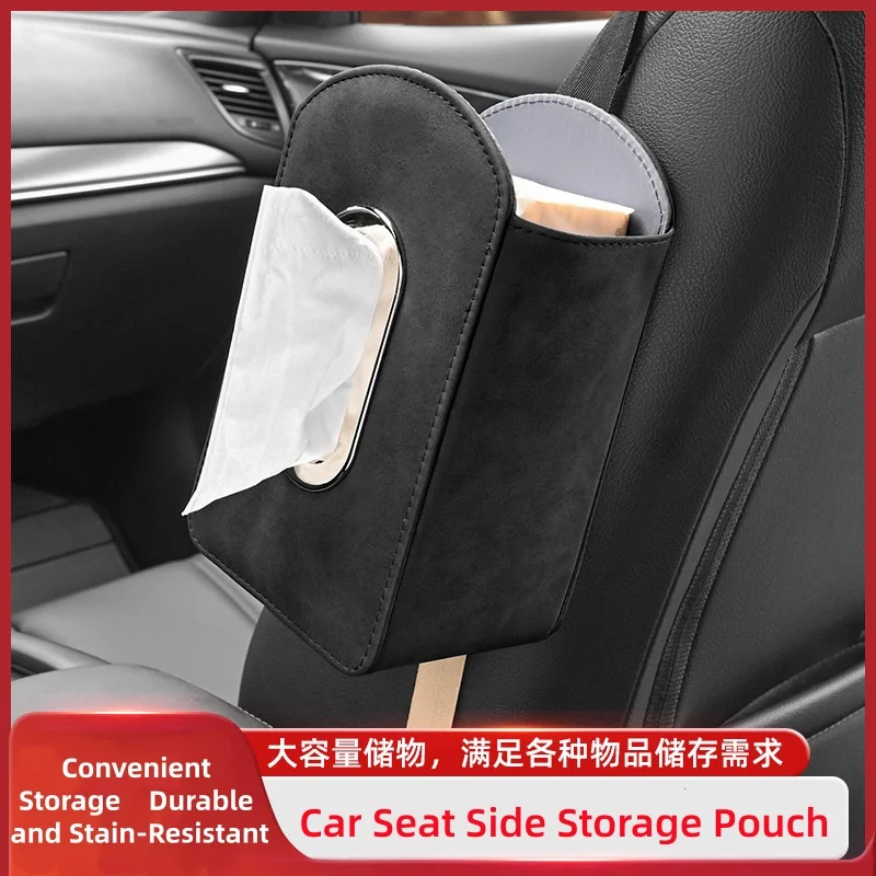 Hanging Car Seating Tissue Box Organizers Stylish and Practical Interior Accessories Travel Essential