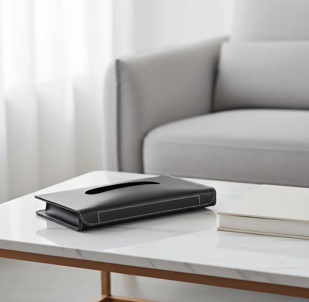 

Автомобильный солнцезащитный козырек из искусственной кожи, подвесной держатель для салфеток, аксессуары для украшения интерьера автомобиля