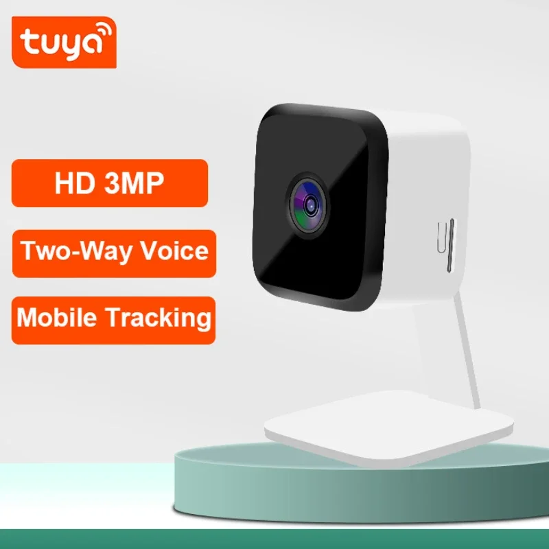 

Indoor IP Camera 3MP Home Security WIFI Two-way Voice Surveillance Camera APP Motion Alarm CCTV IR Night Vision Work with Alexa