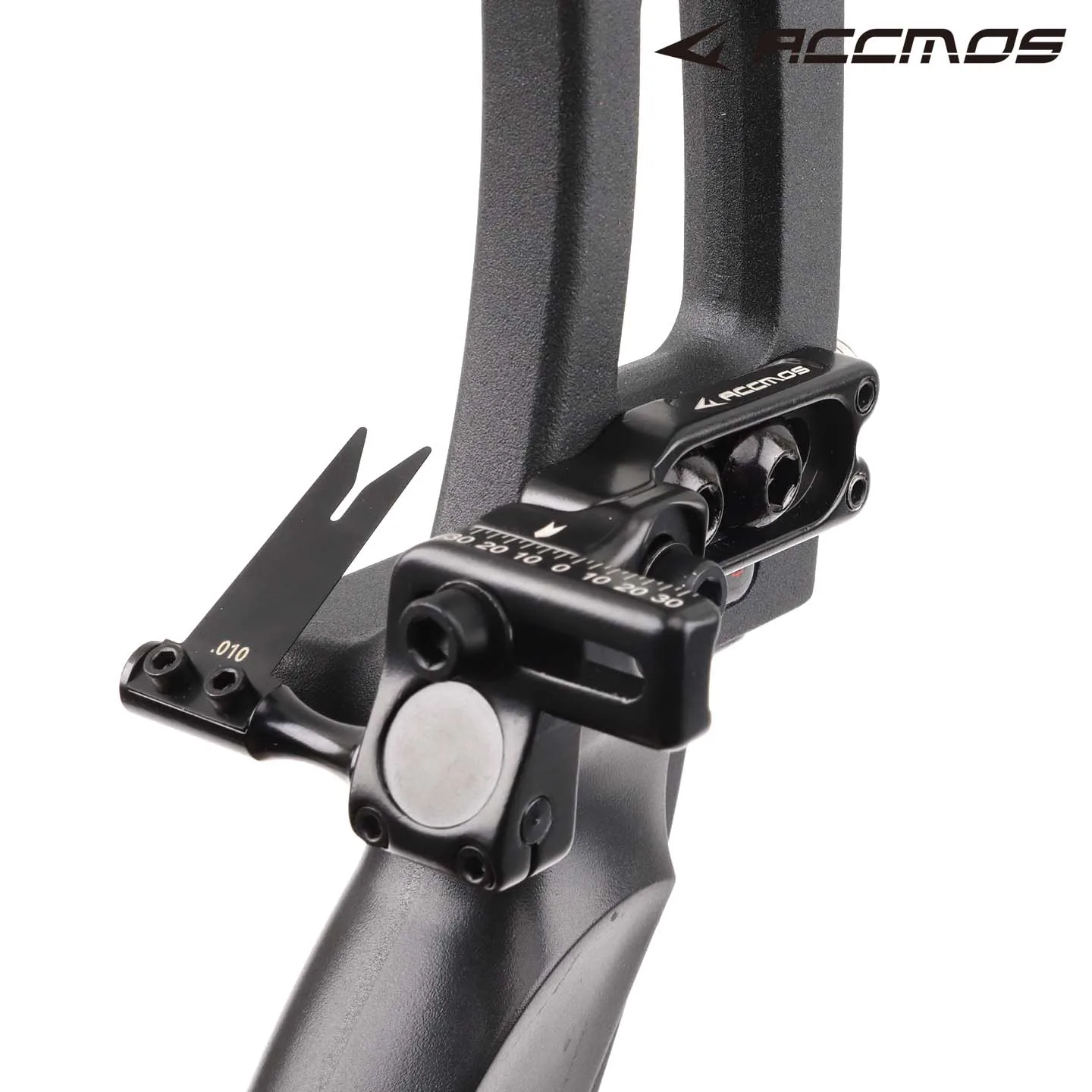 ACCMOS D5 Adjustable Drop Away Arrow Rest for Right Hand Archery Compound Bow with Replaceable Steel Blade Hunting Shooting
