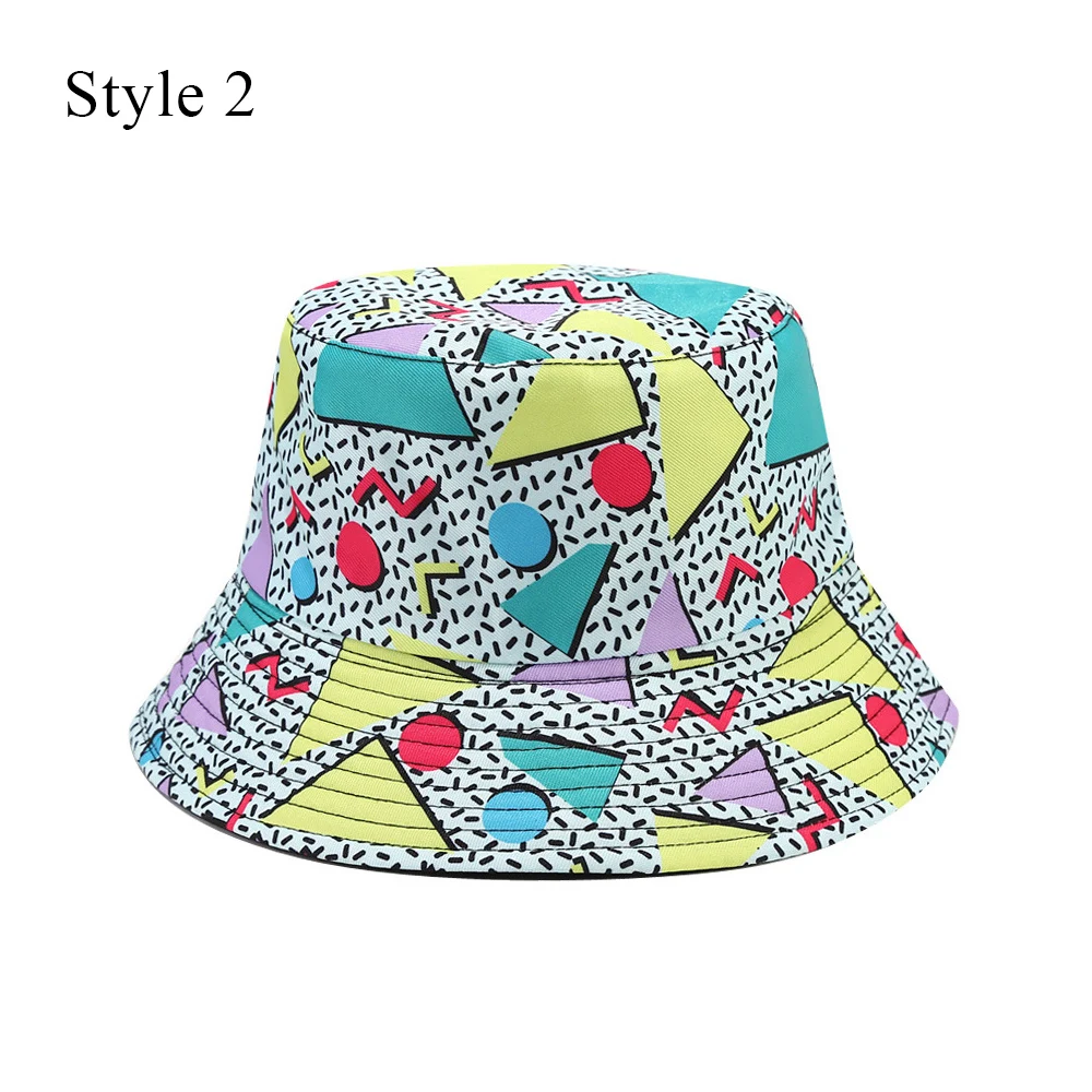 Double-sided Fisherman Hat Male big size Vintage Korean Spring Hats for Men Casual Panama Hat Bob Hip Hop Bucket Women Caps