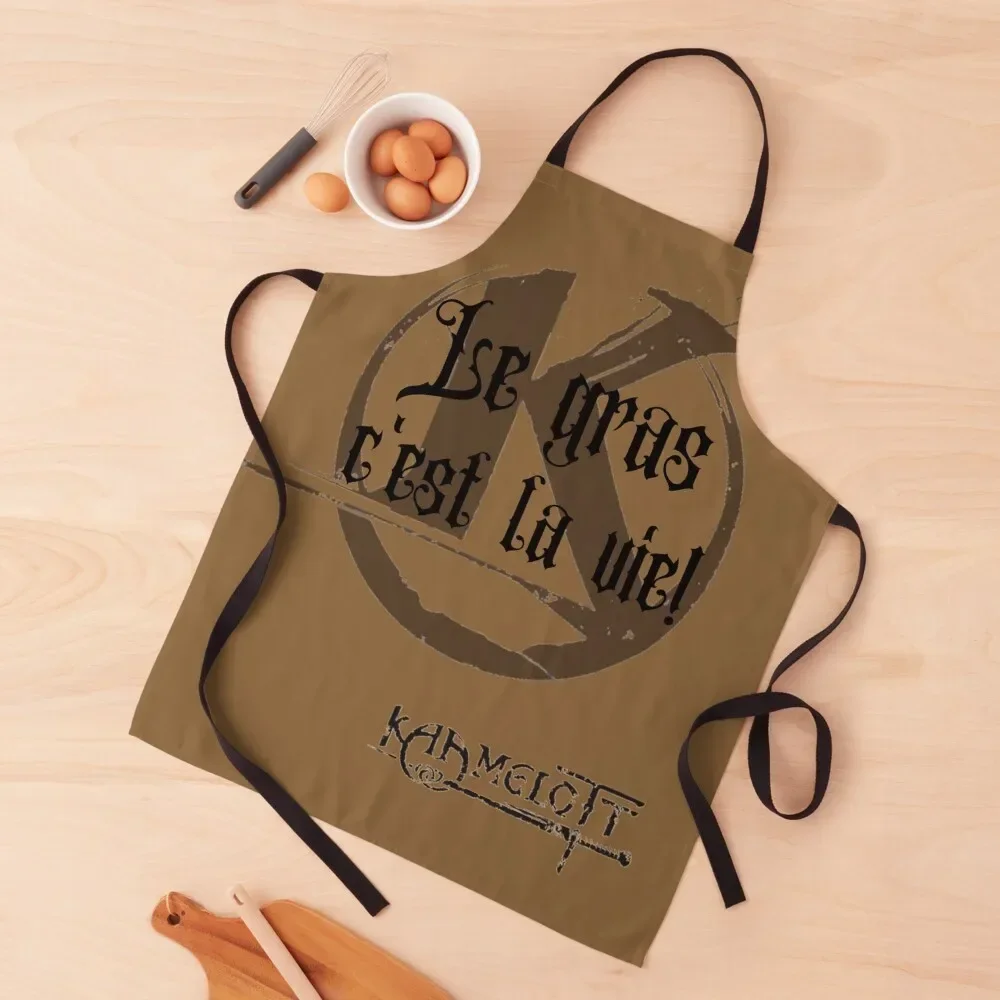 

Quote Kaamelott "The fat!" Apron Kitchen on the wall beauty master Apron