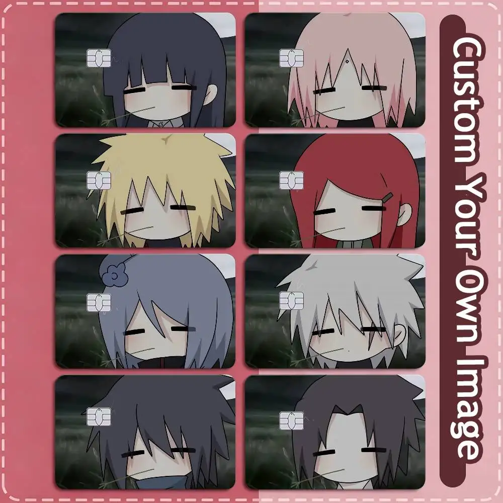Legend of Konoha-Madara Uchiha  Credit Card HD Stickers Small Chip Waterproof Sticker Game Card Decal Gift