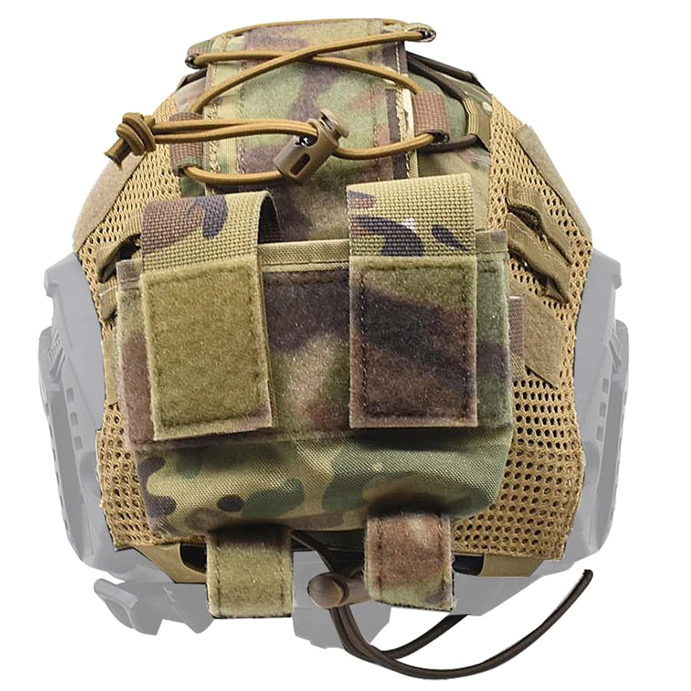 Fast Helmet Cover and Sport Helmet Battery Pouch Counterweight Pouch Fit Size M/L Fast PJ BJ MH Helmet