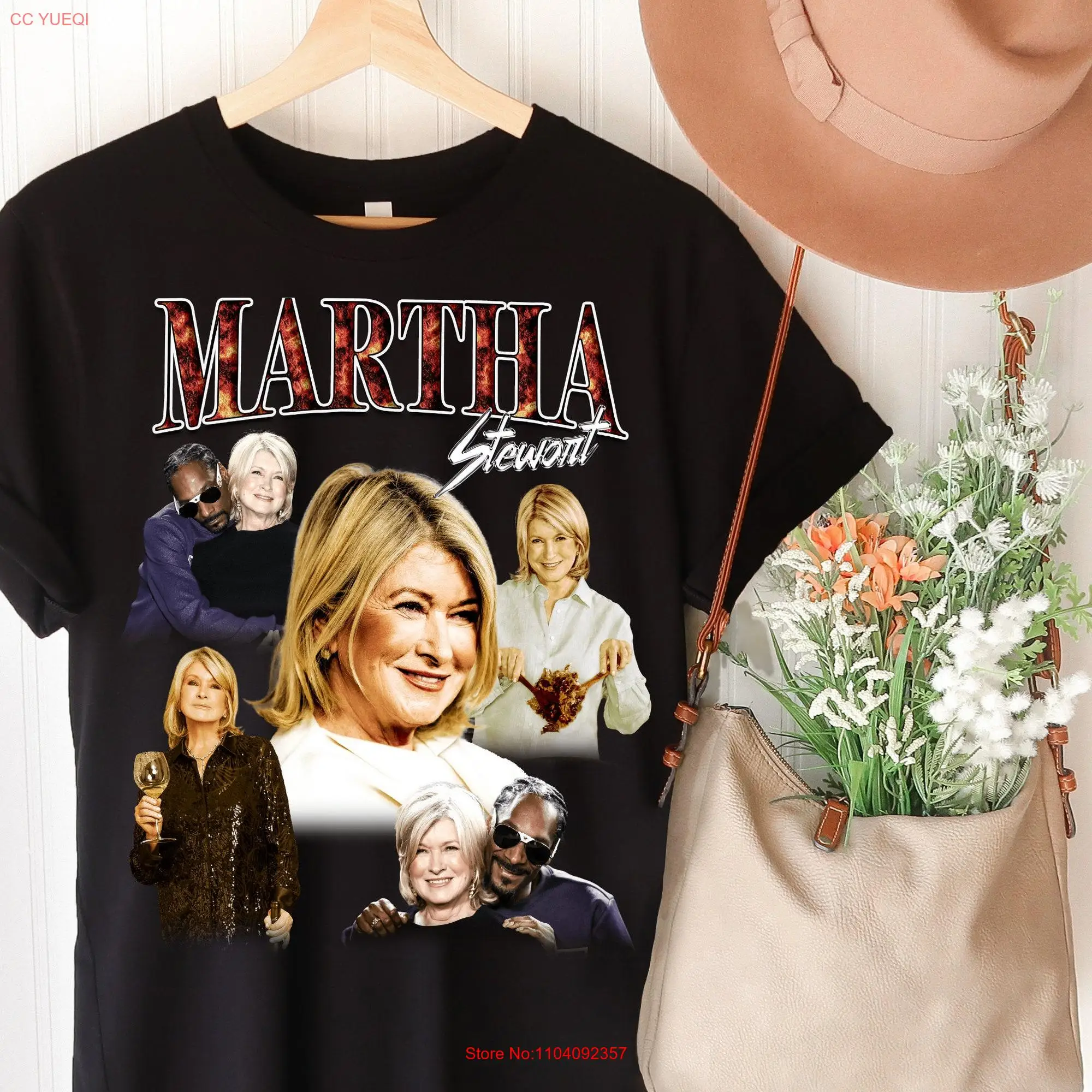 Martha Stewart 90's Bootleg T Shirt long or short sleeves